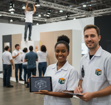 Stands personalizados em São Paulo - T.M  Montadora de Stands