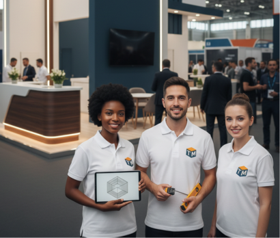 Fabricação e montagem de stands - T.M  Montadora de Stands